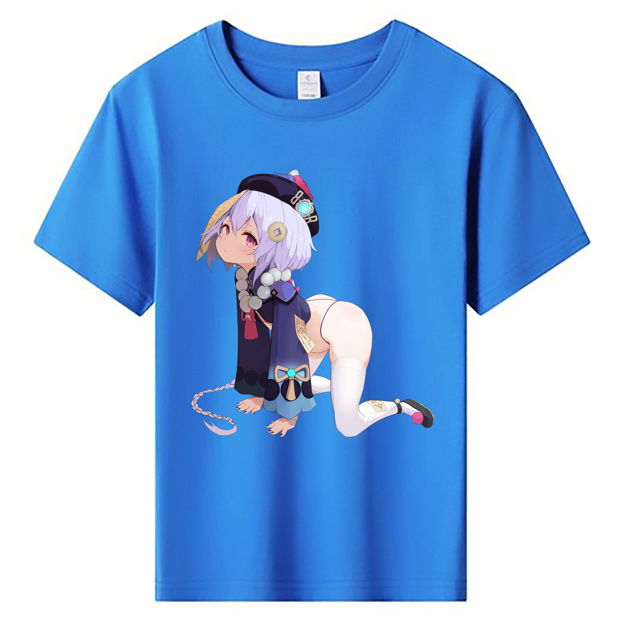げんし神 七七 なな  genshin Nana 綿100％キッズTシャツ（フロントプリント）